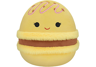 JAZWARES Squishmallows Visconti, a citromos-csokoládés macaron plüss, 20 cm (SQCR04092)