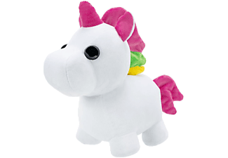 JAZWARES Adopt Me neon világító unikornis plüss, 30 cm (AME0011)