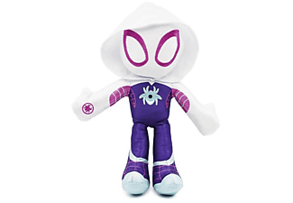 JAZWARES Pókember világító plüssfigura, Ghost Spider, 23 cm (SNF0128)