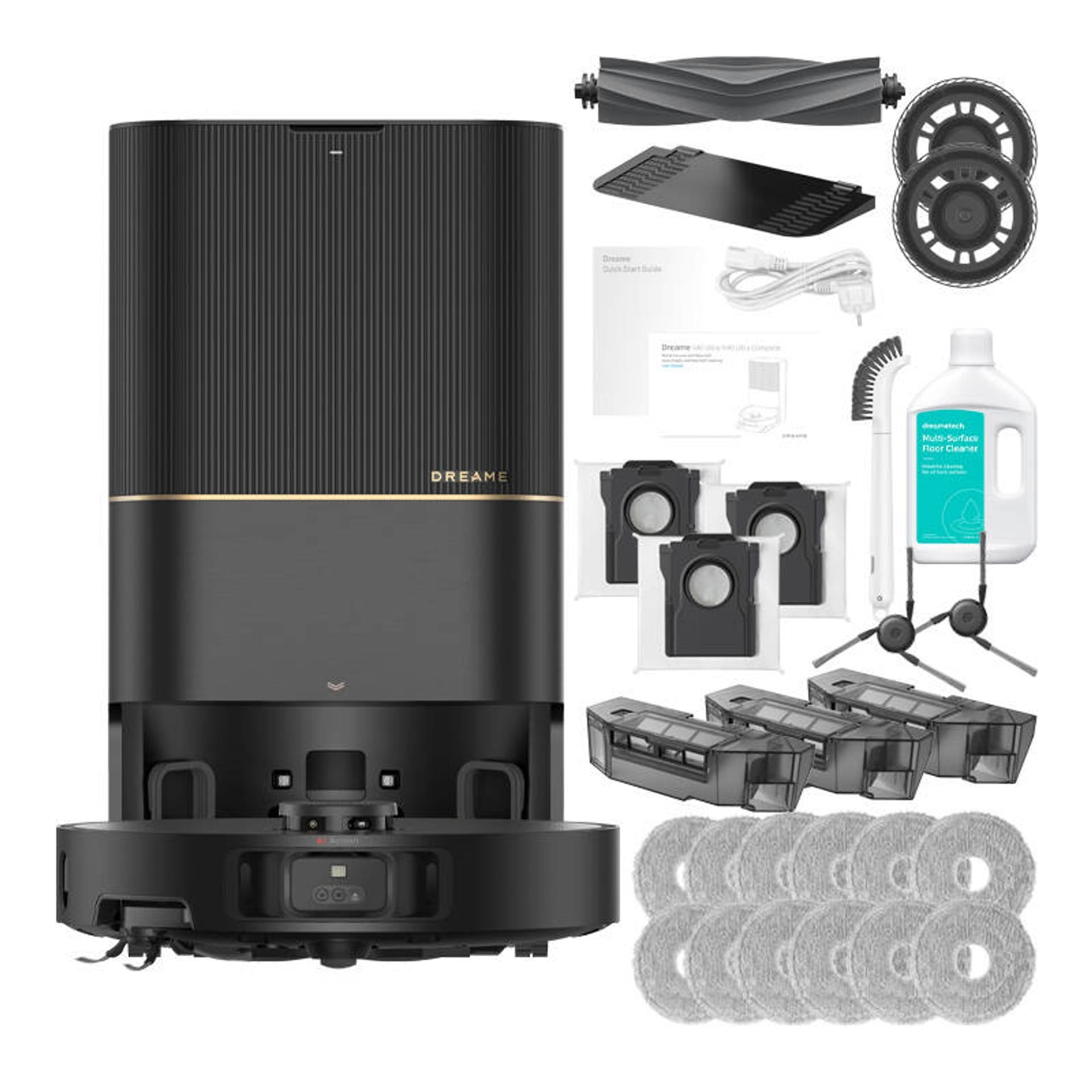 Robot odkurzająco-mopujący DREAME X40 Ultra Complete Czarny