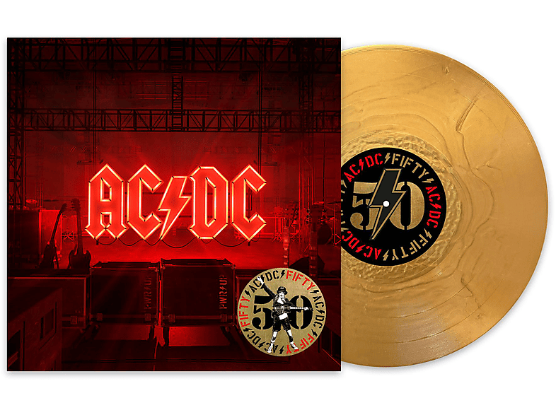 AC/DC | AC/DC - POWER UP (50th Anniversary Gold Color Vinyl) - (Vinyl ...