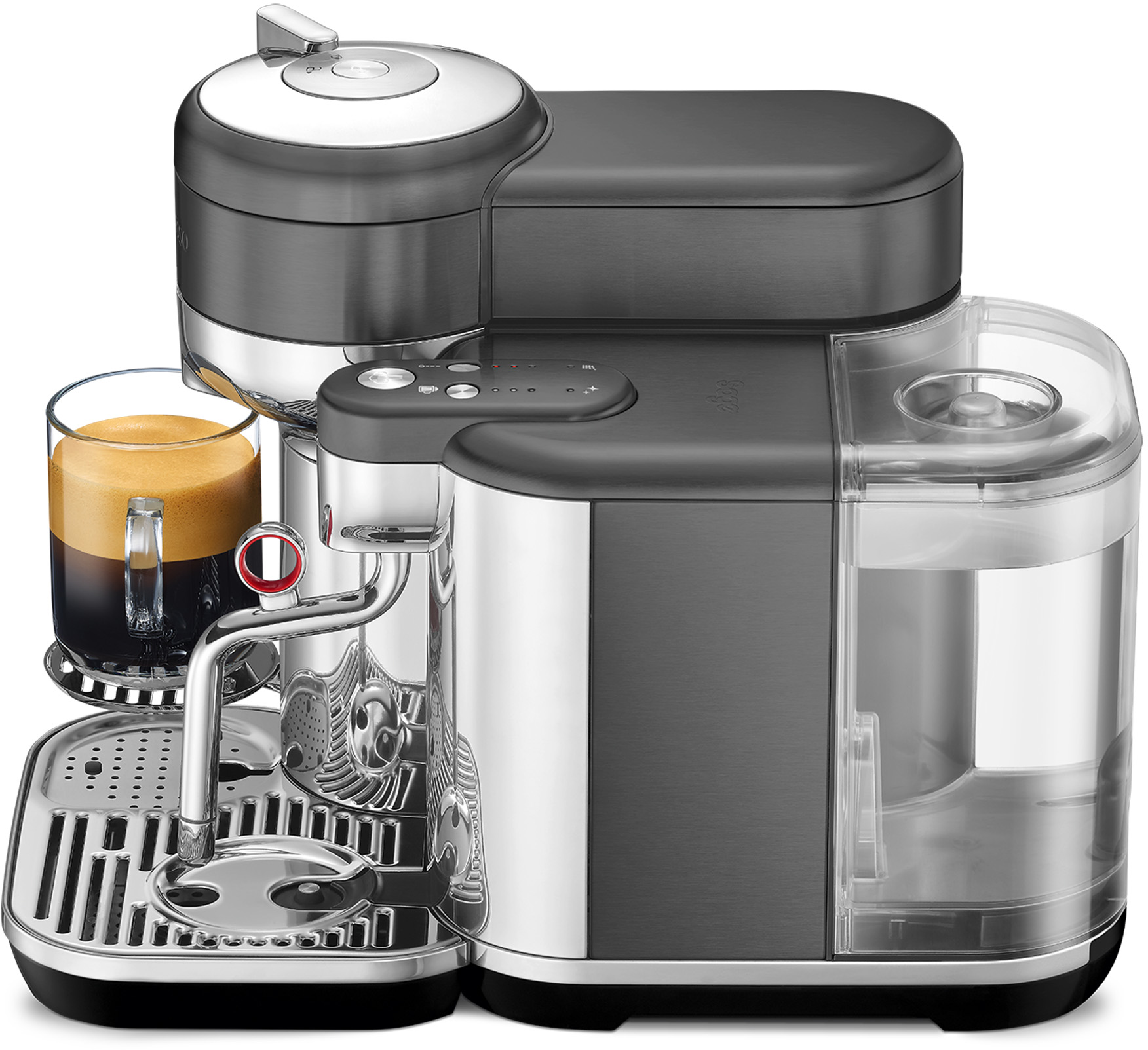 SAGE the Vertuo Creatista - Machine à café Nespresso® (Noir/acier inoxydable)
