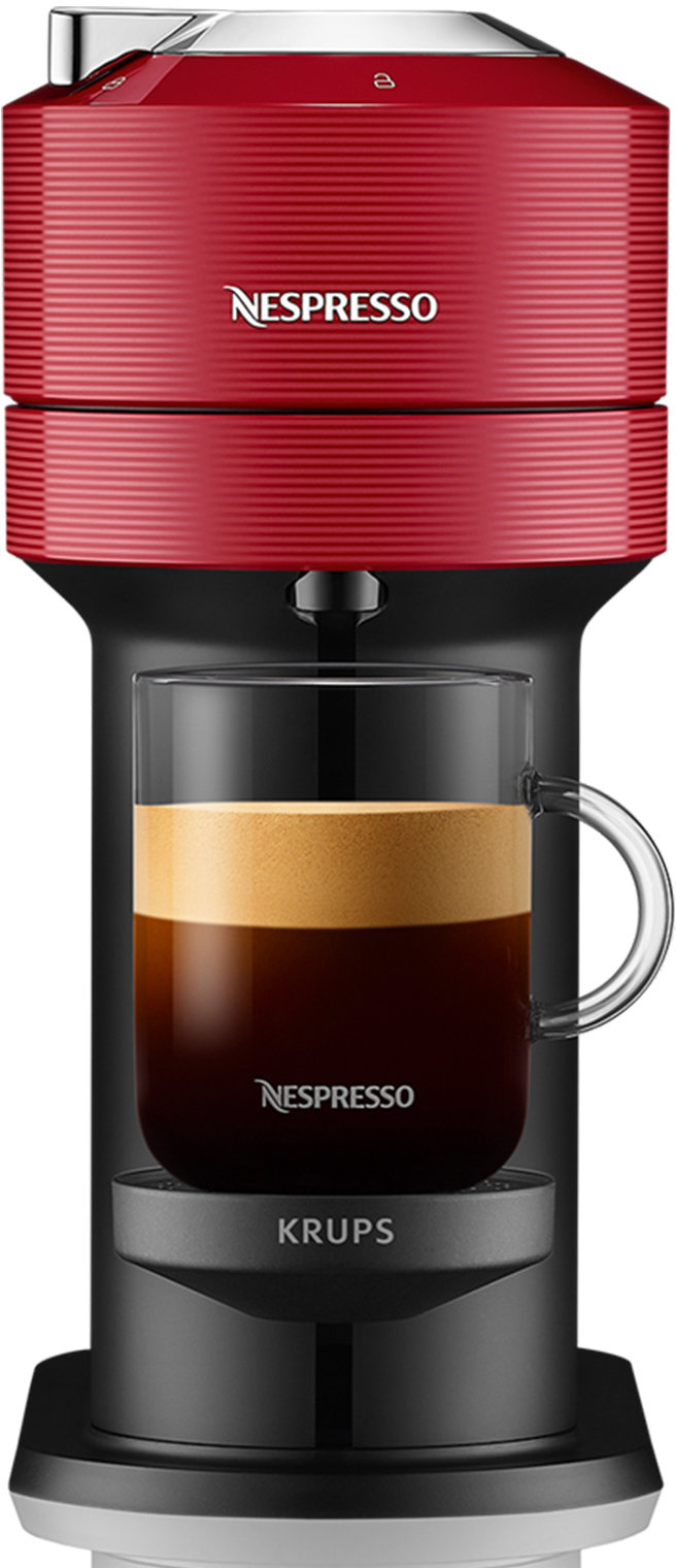 KRUPS Vertuo Next (XN9105) Nespresso® Kaffeemaschine Cherry Red