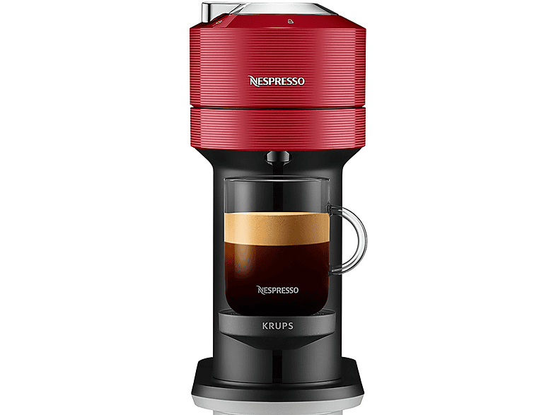 KRUPS Vertuo Next (XN9105) Nespresso® Kaffeemaschine Cherry Red