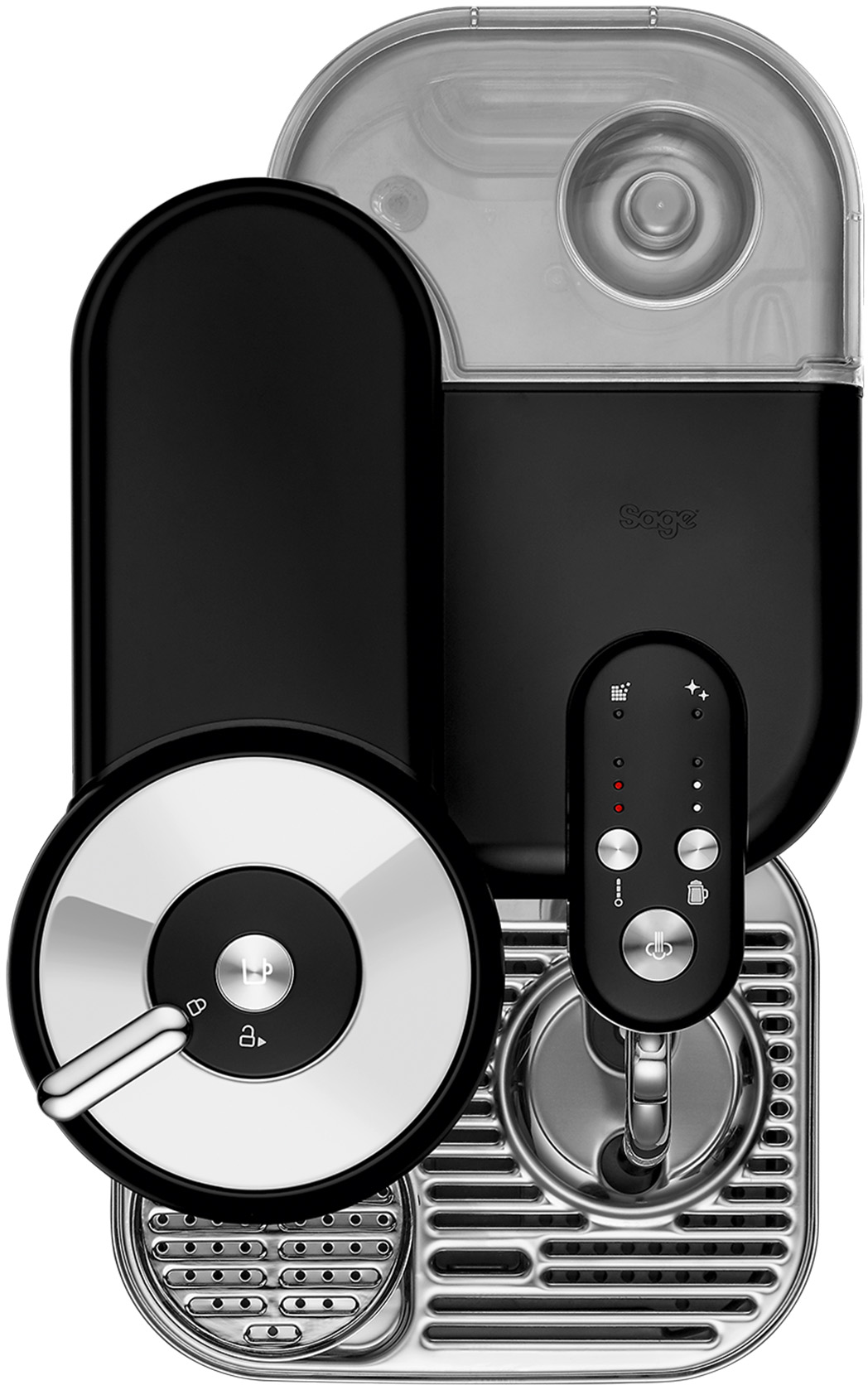 SAGE the Vertuo Creatista - Machine à café Nespresso® (Black Truffel)
