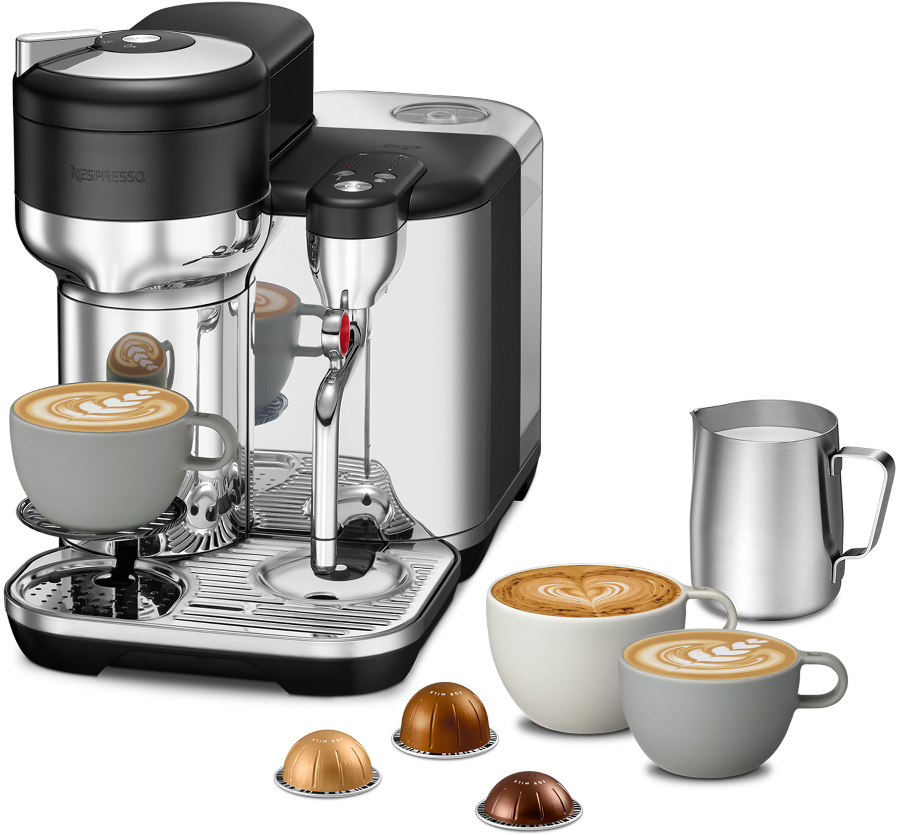 SAGE the Vertuo Creatista - Machine à café Nespresso® (Black Truffel)