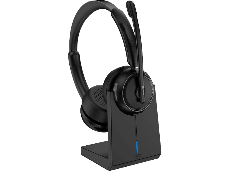 ISY IHS-8200 On-ear Draadloze Headset met Laadstation