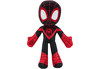 JAZWARES Spidey Pókember világító plüssfigura, Miles Morales, 23 cm (SNF0129)