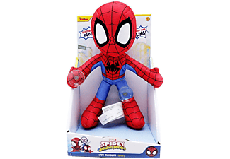 JAZWARES Spidey Pókember plüssfigura tapadókoronggal, 23 cm (SNF0005)