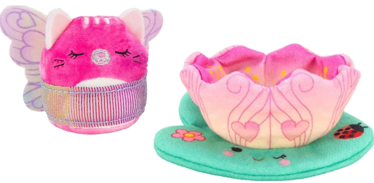 JAZWARES Squishville mini plüss játékkészlet, Fairy Lotus (SQM0057-4)
