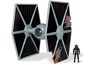 JAZWARES Star Wars jármű figurával Tie Figther, Battle Damage, 8 cm (SWJ0009)