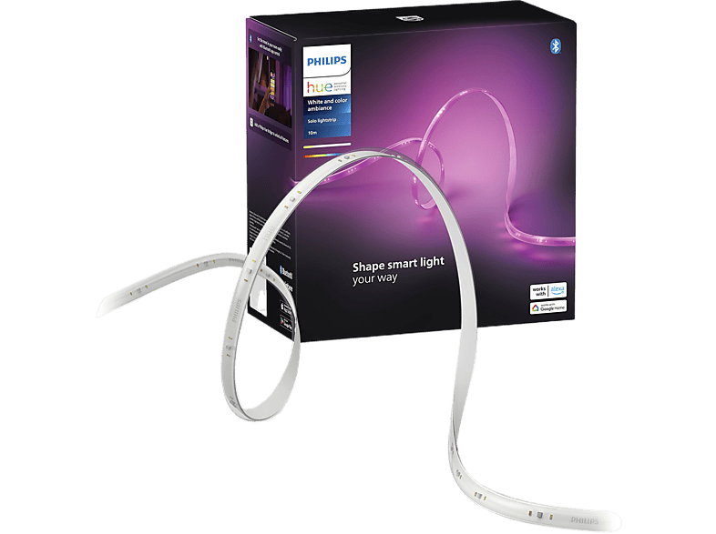 Philips Hue Led Strip Solo 10m Wit En Gekleurd Licht (929003817102)