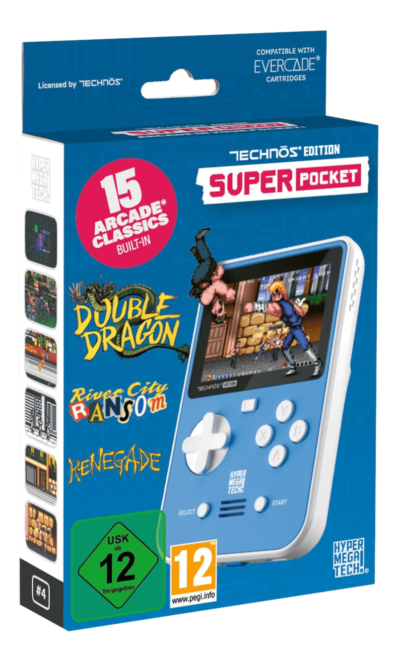 BLAZE ENTERTAINMENT Evercade Super Pocket | Technos Edition
