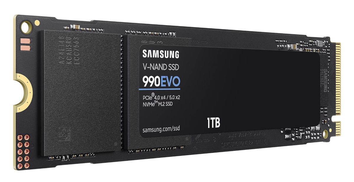 Dysk SSD SAMSUNG 990 EVO PCle 4.0 NVMe M.2 SSD 1TB