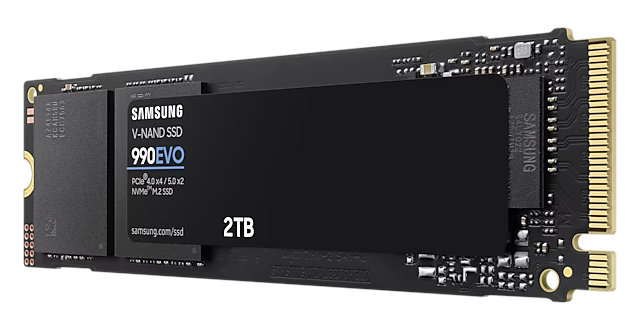 Dysk SSD SAMSUNG 990 EVO PCle 4.0 NVMe M.2 SSD 2TB