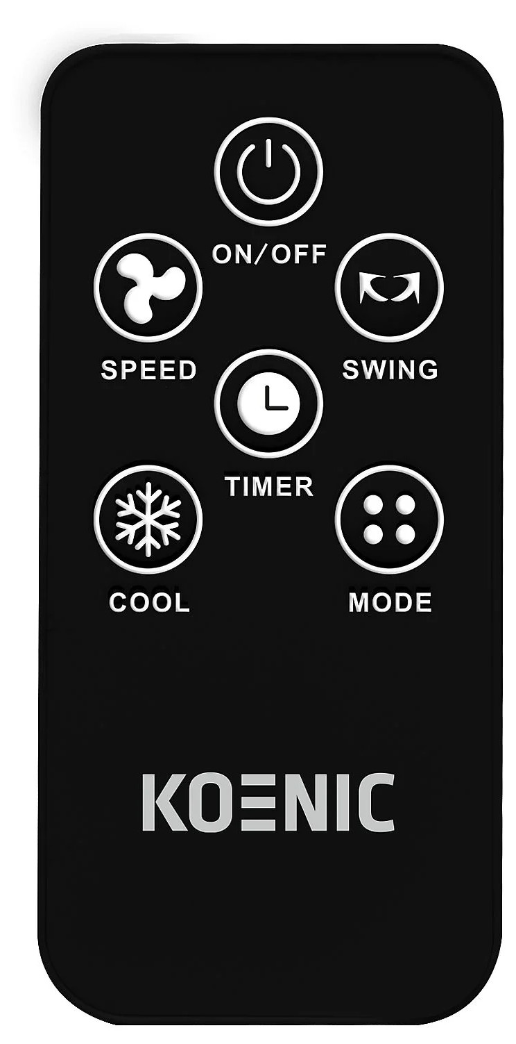 Klimator KOENIC KCC 80424 Air Cooler Czarny 80 W