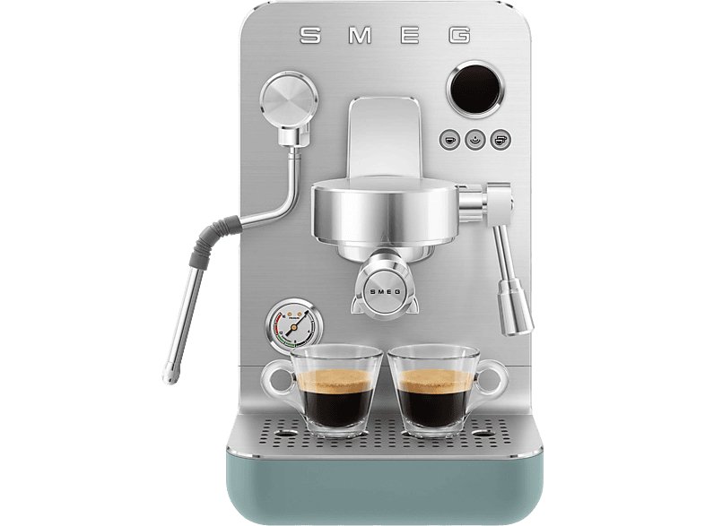 Smeg EMC 02 EGMEU Collezione Espressomaschine (Emerald Green, 1650 Watt, 15 bar)