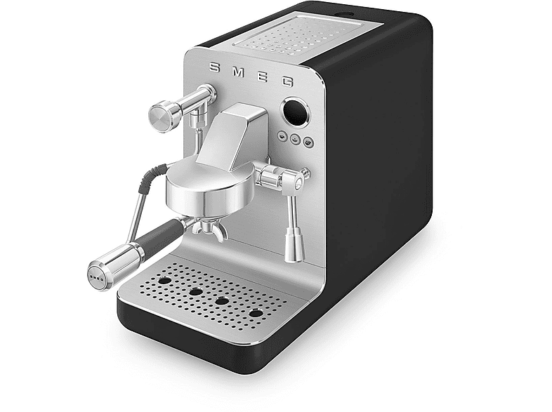 Smeg EEMC 02 BLMEU Collezione Espressomaschine (Schwarz Matt, 1650 Watt, 15 bar) — Foto 4 von 5