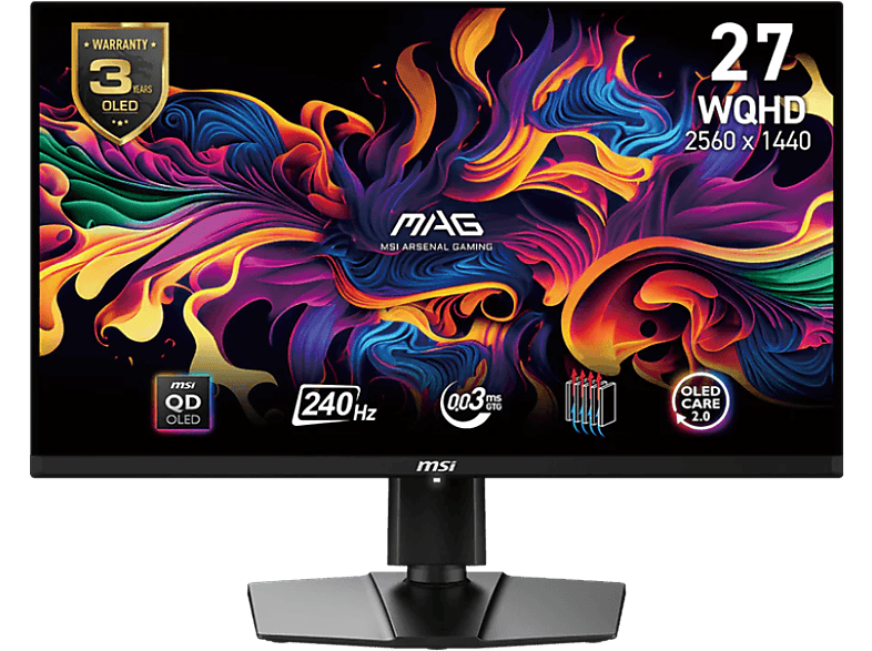 MSI MAG 271QPX QD-OLED E2 Gaming Monitor