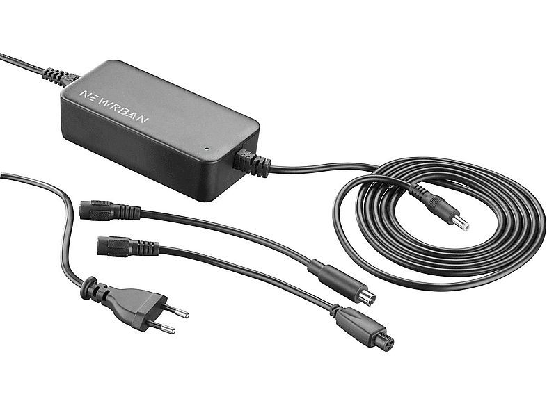 Newrban Newrban Universal-Ladegerät 84W/42V mit 3 wechselbaren Anschlüssen für E-Scooter
