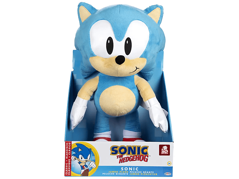 VEGATOYS Nintendo Jumbo Sonic plüssfigura, 50 cm (JAK-404784-SOC-RF2-PC1)