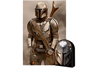 VEGATOYS Star Wars Mandalorian 3D puzzle, fém ajándék dobozban, 300 darabos (PRI-35580)