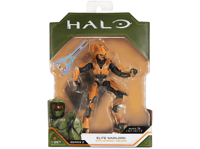 JAZWARES Halo Infinite Elite Warlord akció figura, 10 cm (HLW0048)