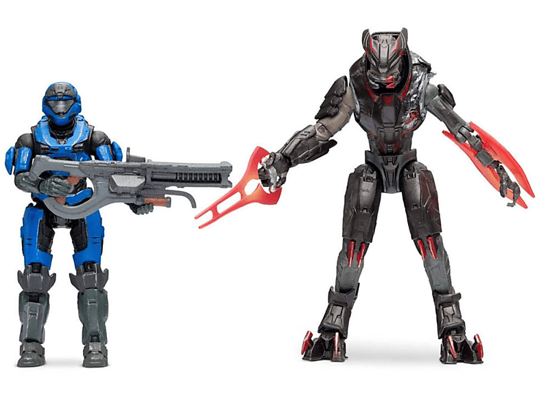 JAZWARES Halo Infinite Spartan MK V vs. Jega 'Rdomnai akció figura csomag, 10 cm (HLW0011)