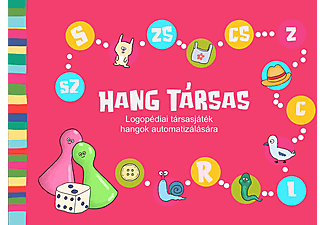 Aigner Judit - Hang társas - Logopédiai társasjáték hangok automatizálására