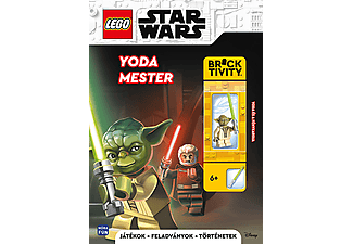 Móra Könyvkiadó - LEGO Star Wars - Yoda mester - Yoda és a fénykardja minifigurával