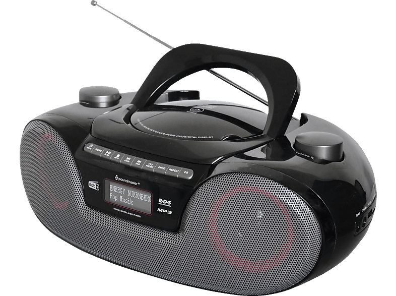 Soundmaster SCD8300SW Boombox mit DAB+/UKW, CD/MP3, USB/SD, Bluetooth; CD-Radio Boombox — Foto 3 von 3