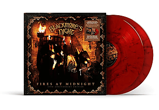 Blackmore's Night - Fires At Midnight (25th Anniversary Edition) (Reissue) (Red & Black Marbled Vinyl) (Vinyl LP (nagylemez))