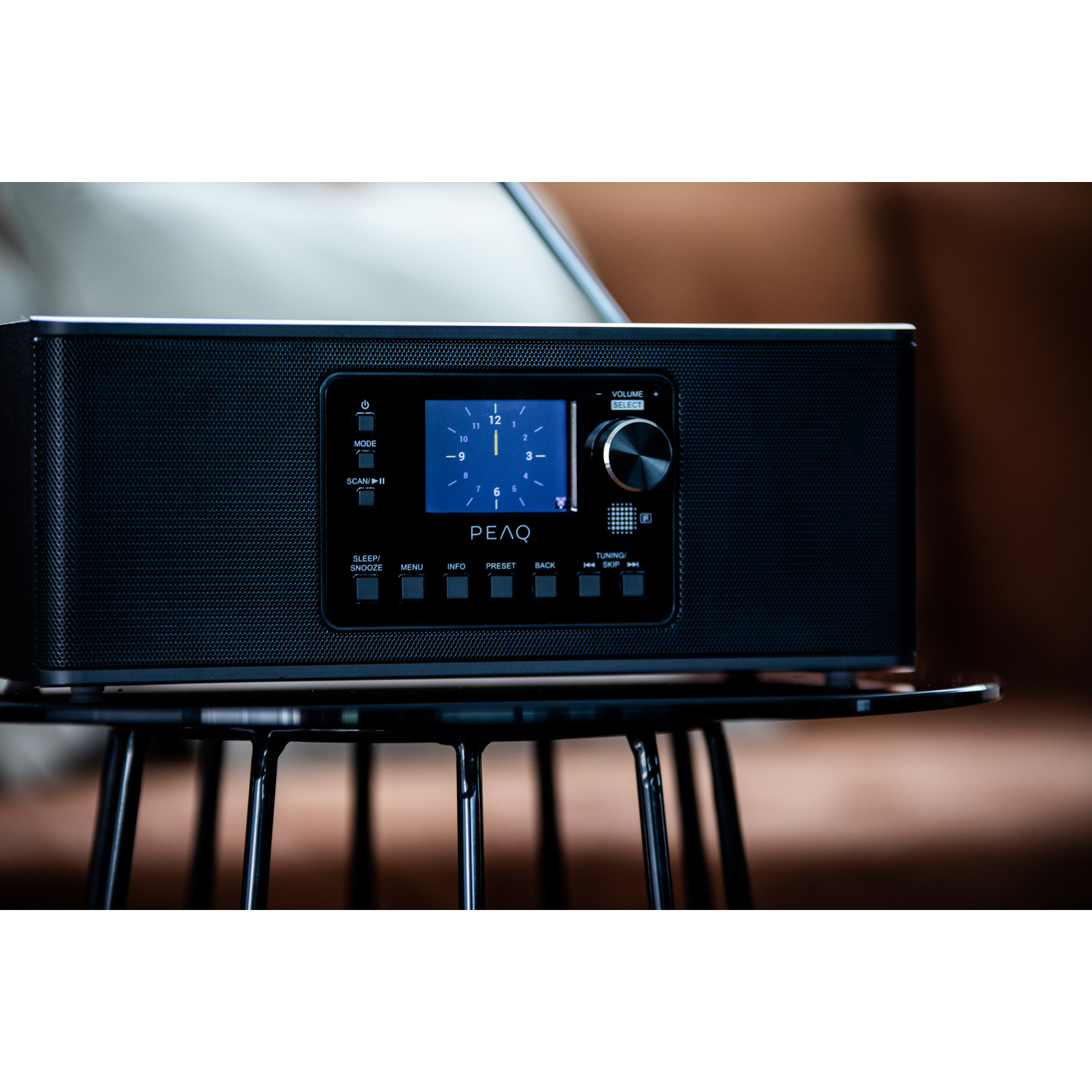 MEDION P85027 Radio Internet DAB+ FM Bluetooth Spotify Noir