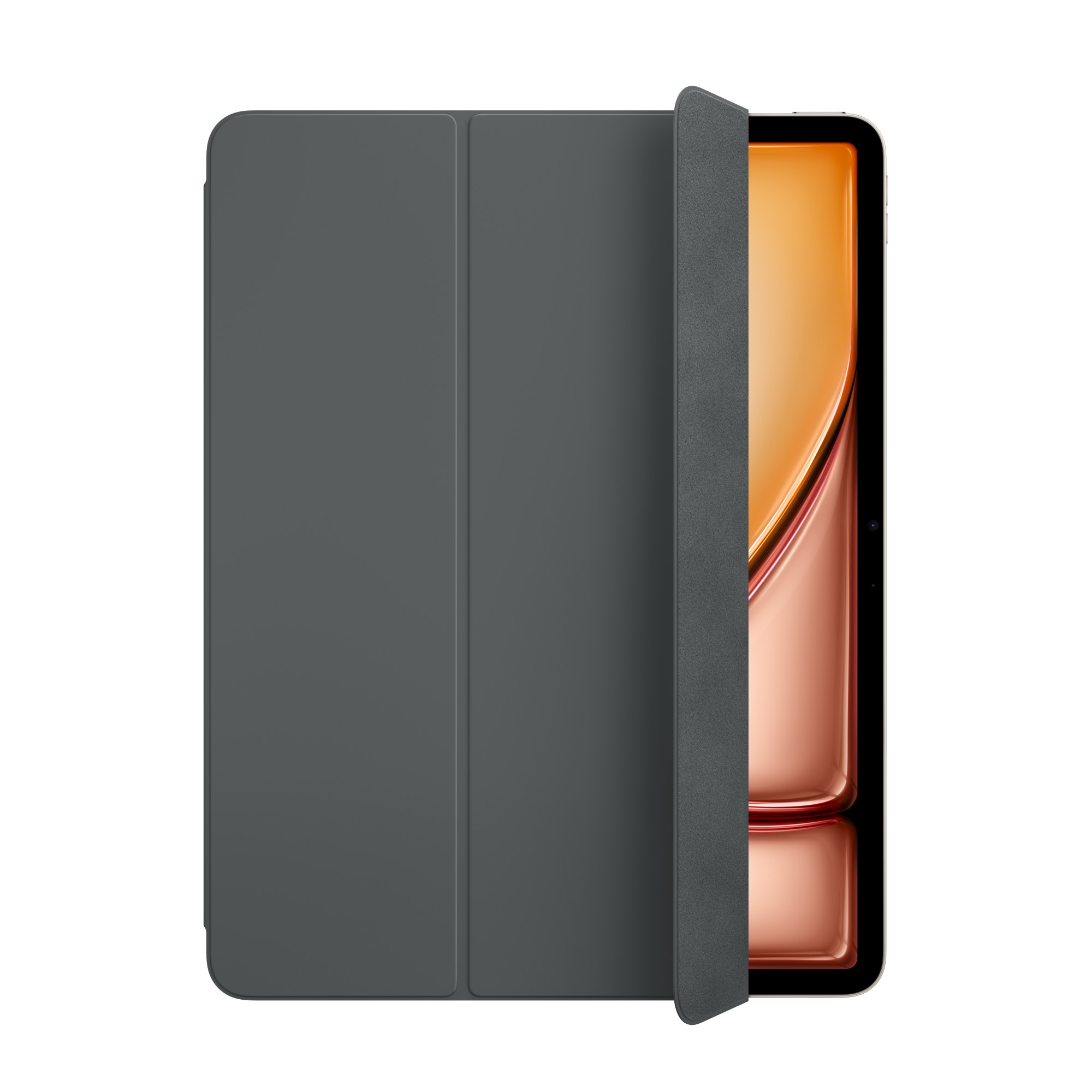 APPLE 13 inç iPad Air (M2) için Smart Folio Tablet Kılıfı Kömür