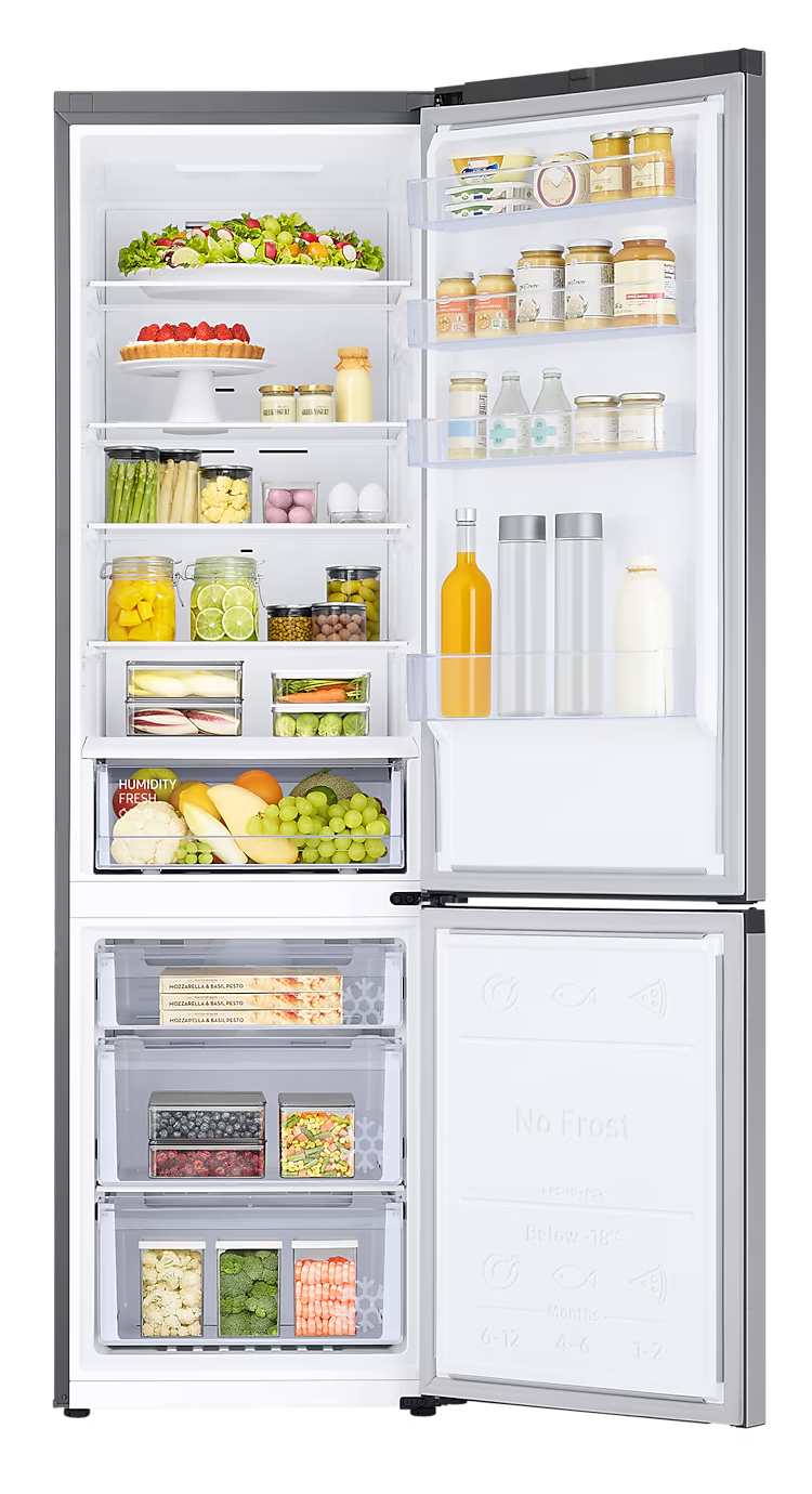 SAMSUNG RB38C600ESA/EF No Frost kombinált hűtőszekrény