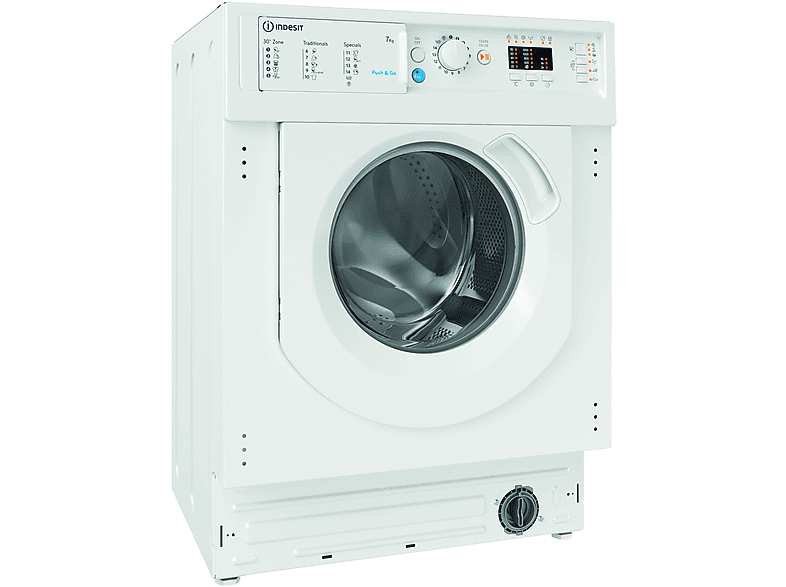 Indesit – Lavadora integrable Indesit 7 kg / 1.200 rpm – BI WMIL 71252.