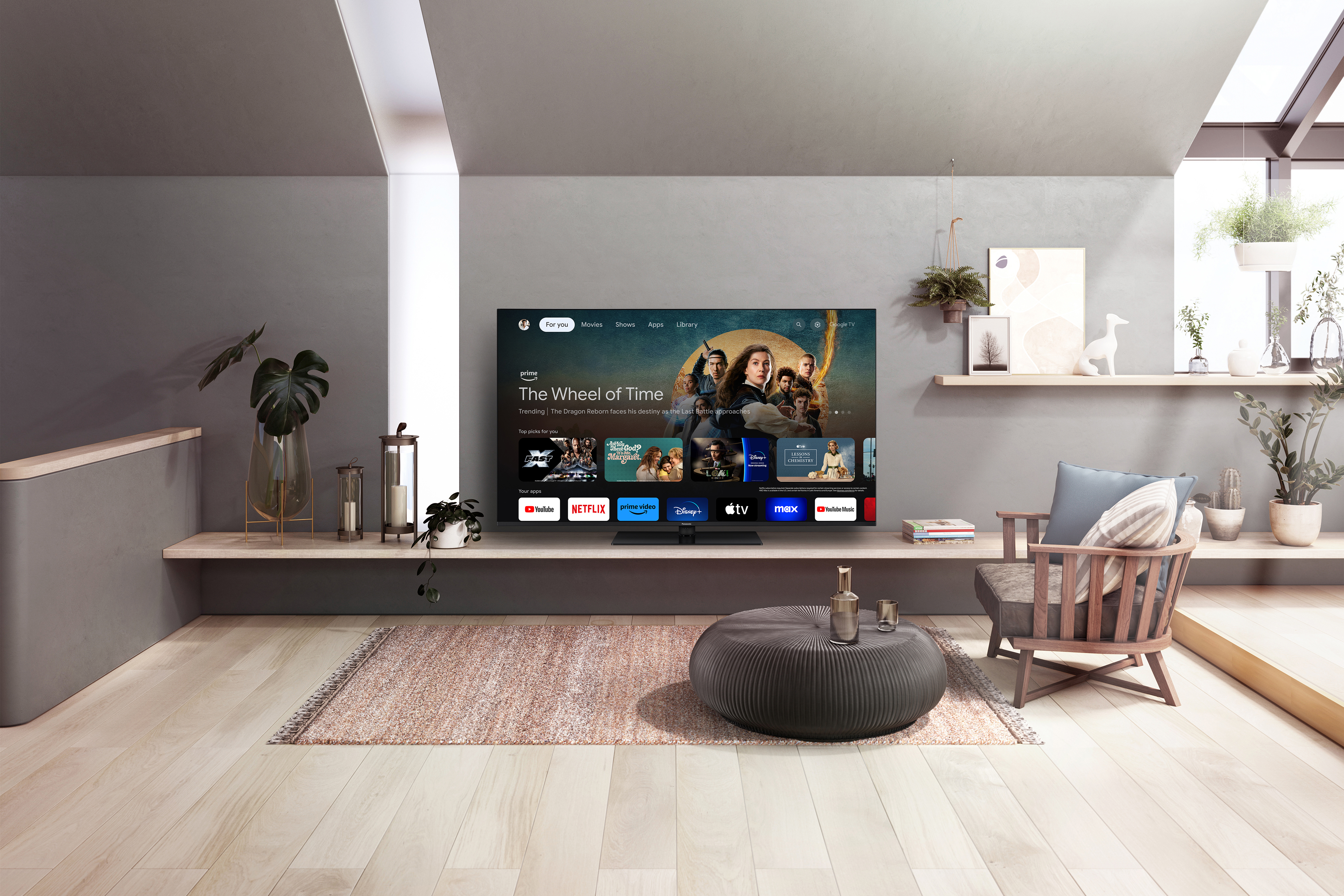 PANASONIC TN-65W70AEZ TV (Flat, 65 " / 164 cm, UHD 4K, Smart TV)