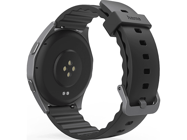 Hama Smartwatch "7010", GPS, Amoled 1.43", Telefonfunktion, wasserdicht, schwarz — Foto 2 von 5