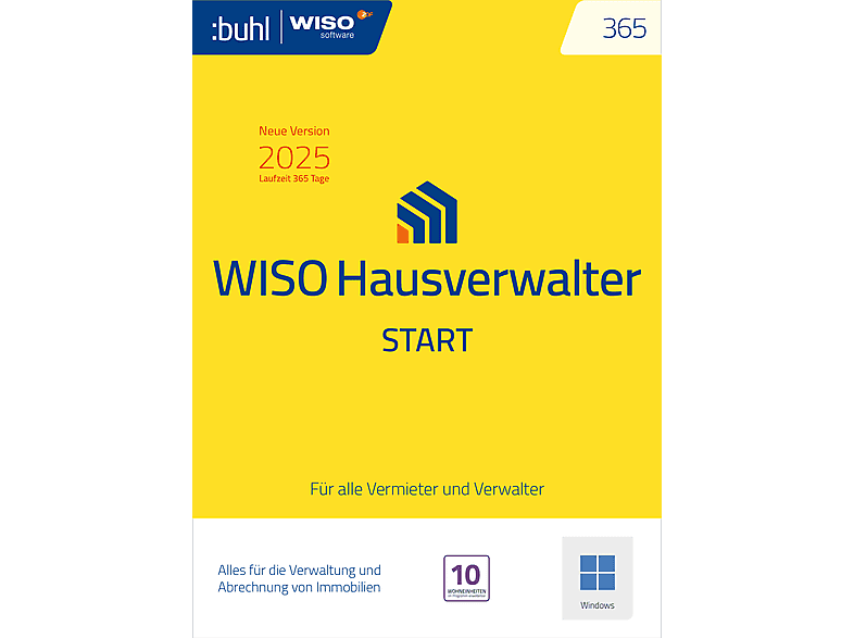 Buhl Data WISO Hausverwalter 365 Start 2025 - [PC]