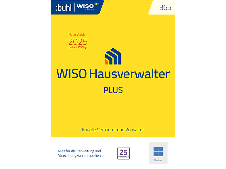 Buhl Data WISO Hausverwalter 365 Plus 2025 [PC] MediaMarkt