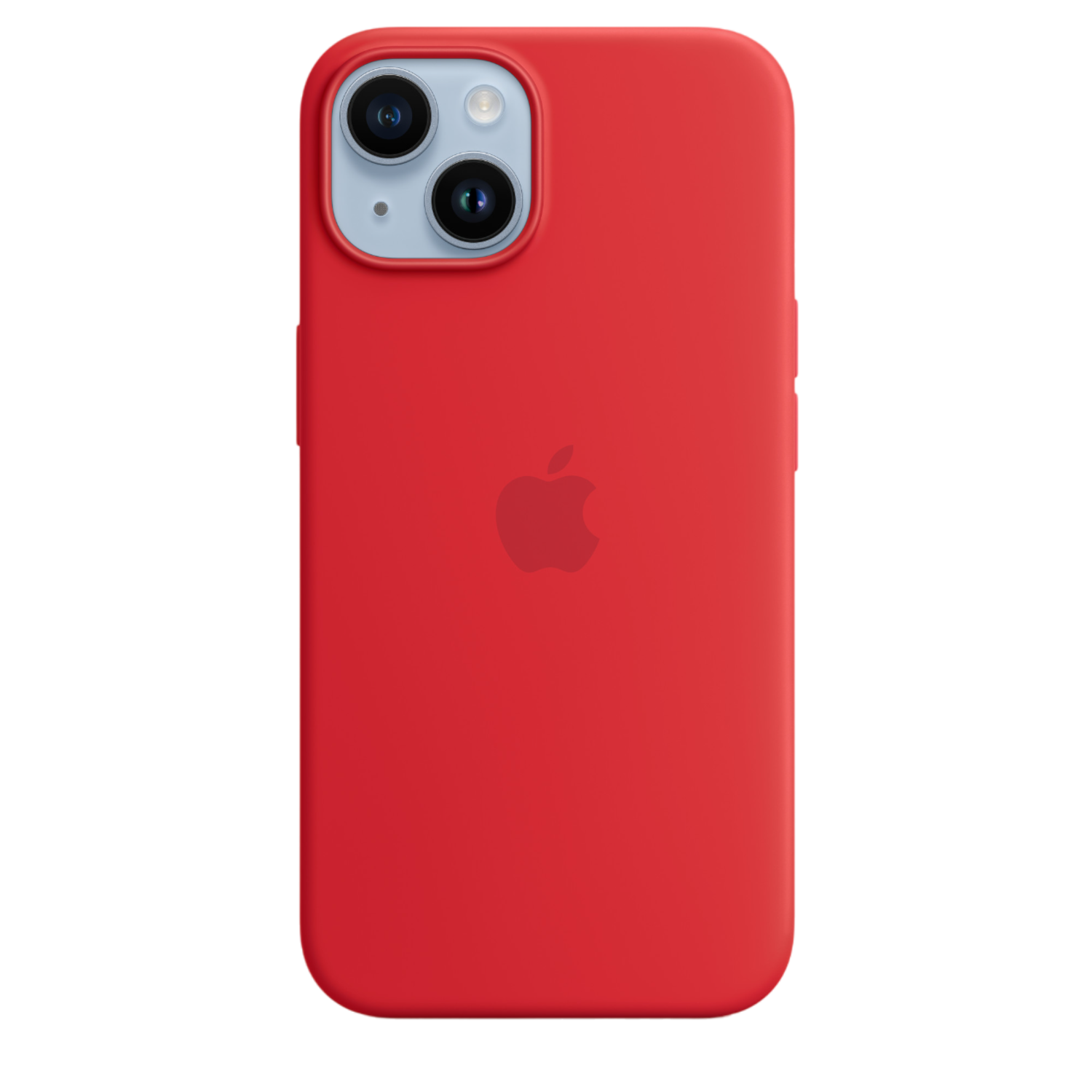 Apple Silic Case Mg Red Telefoonhoesje Voor Apple Iphone 14 Rood