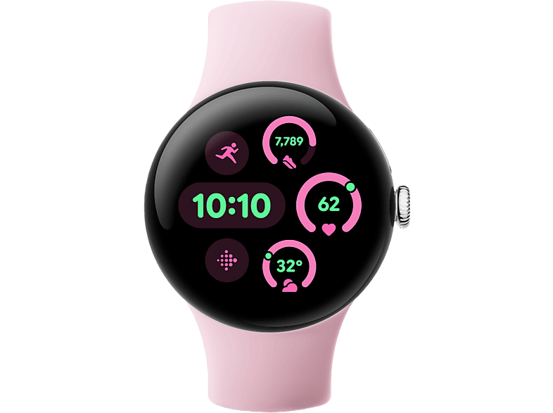 Google Smartwatch Pixel Watch 3 41mm Silver/rose (ga05756-de)