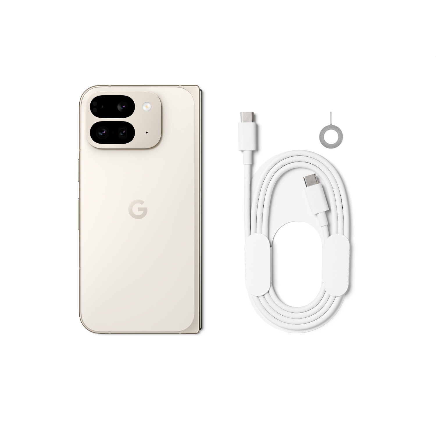 GOOGLE Pixel 9 Pro Fold - 256GB - 5G - Porcelain