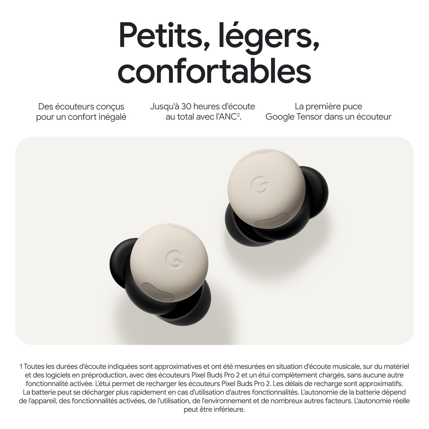 Deux images avec texte décrivant un téléphone et une application.