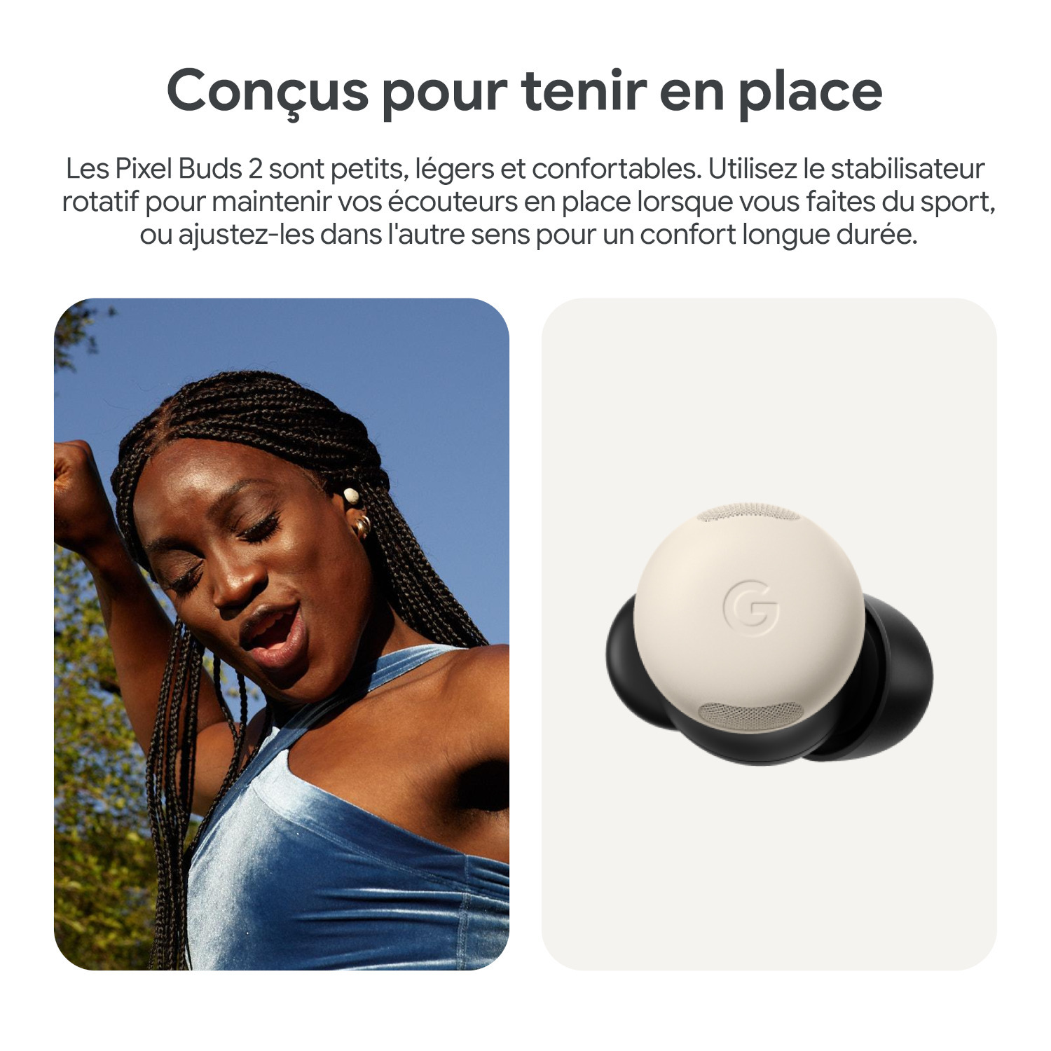 Un téléphone gris avec une barre de caméra noire sur fond blanc.