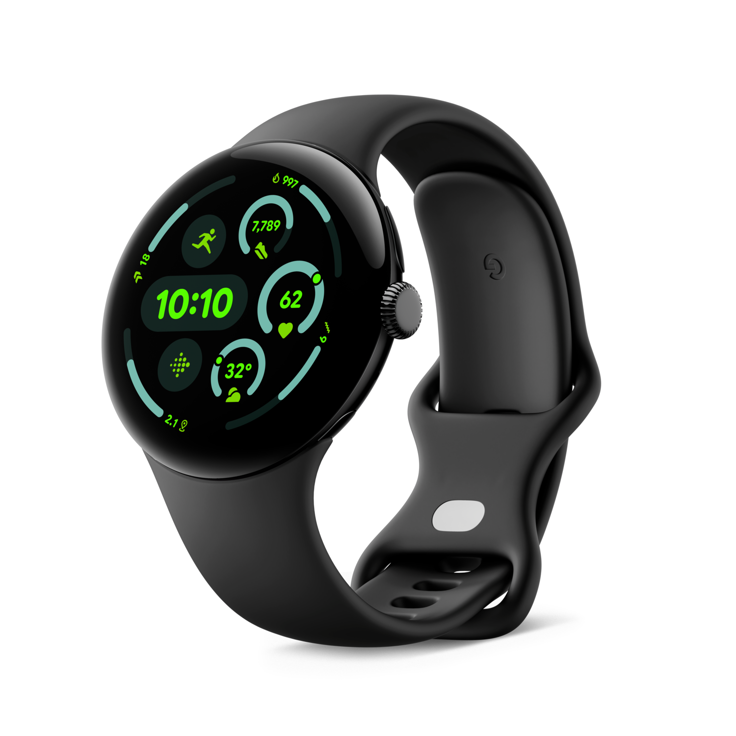 Google Pixel Watch 3 - 45 Mm Zwart