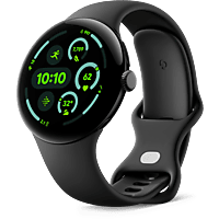 MediaMarkt GOOGLE Pixel Watch 3 - 45 mm Zwart aanbieding
