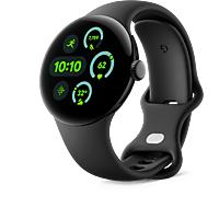 MediaMarkt GOOGLE Pixel Watch 3 - 41 mm Zwart aanbieding