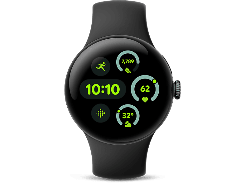 Google Smartwatch Pixel Watch 3 41mm Zwart (ga05757-de)