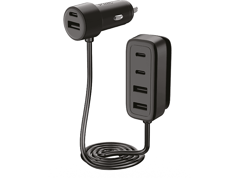 TTEC 2CKP06S SmartCharger 6sı 1 Arada PD 90W Araç Hızlı Şarj Cihazı3 USB-C+3 USB-A